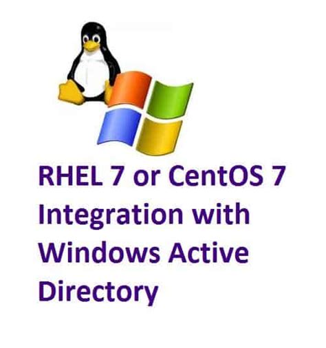 How to integrate centos 7 with windows active directory